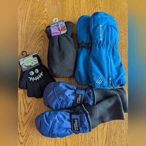 Toddler Winter Mitten Lot Toddler Fits Size 1-3x